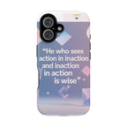 Inspirational Phone Case - Impact-Resistant Phone Cover, Motivational Gift, Quotes, Durable Phone Accessory, Unique Design