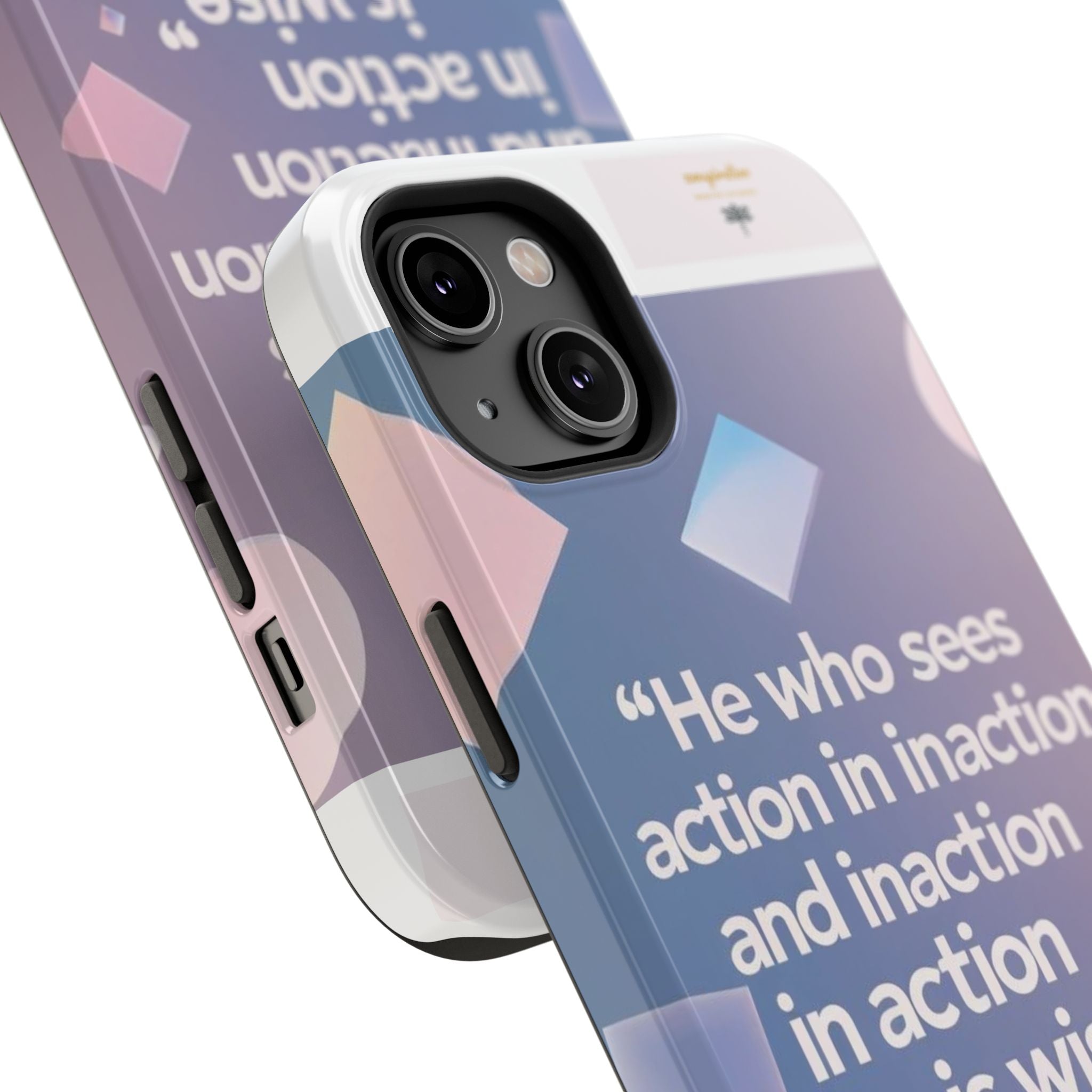 Inspirational Phone Case - Impact-Resistant Phone Cover, Motivational Gift, Quotes, Durable Phone Accessory, Unique Design
