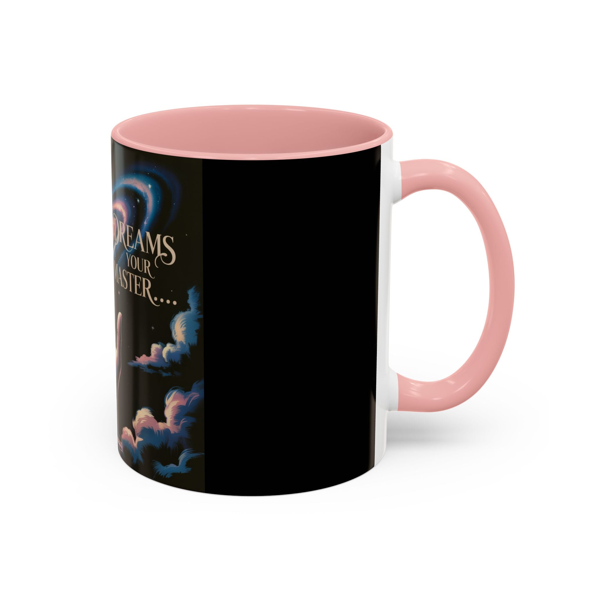 Cosmic Dreamer Coffee Mug - Inspirational Gift, Outer Space Design, Motivational Kitchenware, Perfect for Dreamers and Achievers