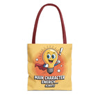 Main Character Energy Tote Bag, Fun Shopping Tote, Gift for Creative Souls, Everyday Use, Unique Statement Bag, Summer Accessory