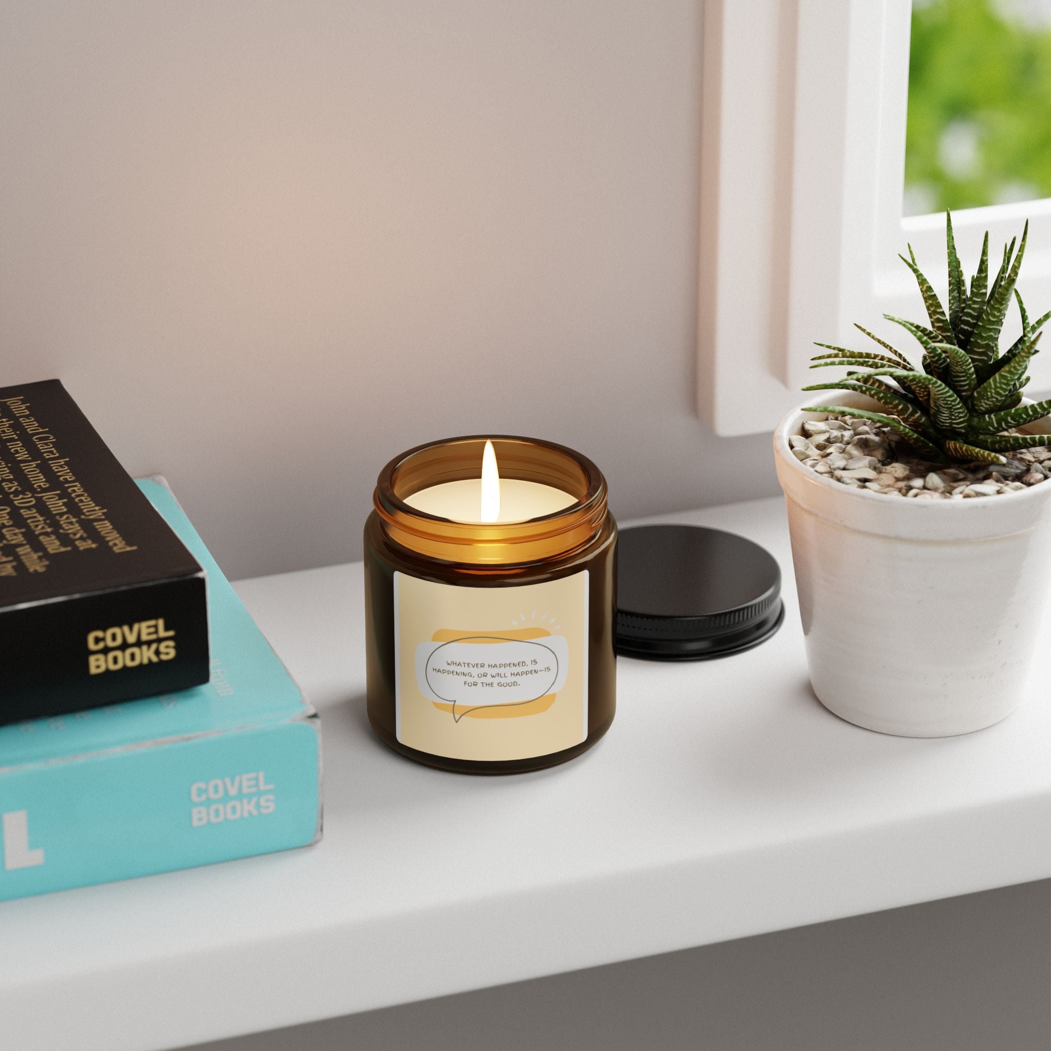 Aromatherapy Soy Candle - Cozy Home Fragrance