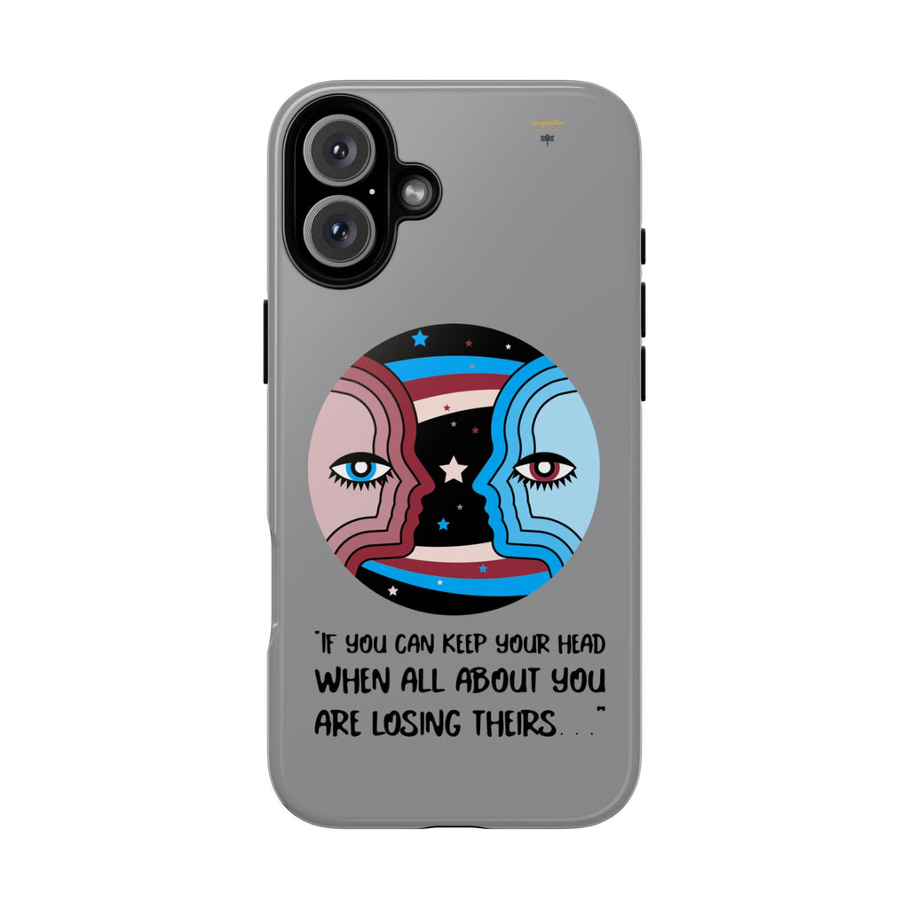 Inspirational Phone Case, Quote Phone Cover, Tough Phone Case, Motivational Cell Phone Accessory, Gift for Friends