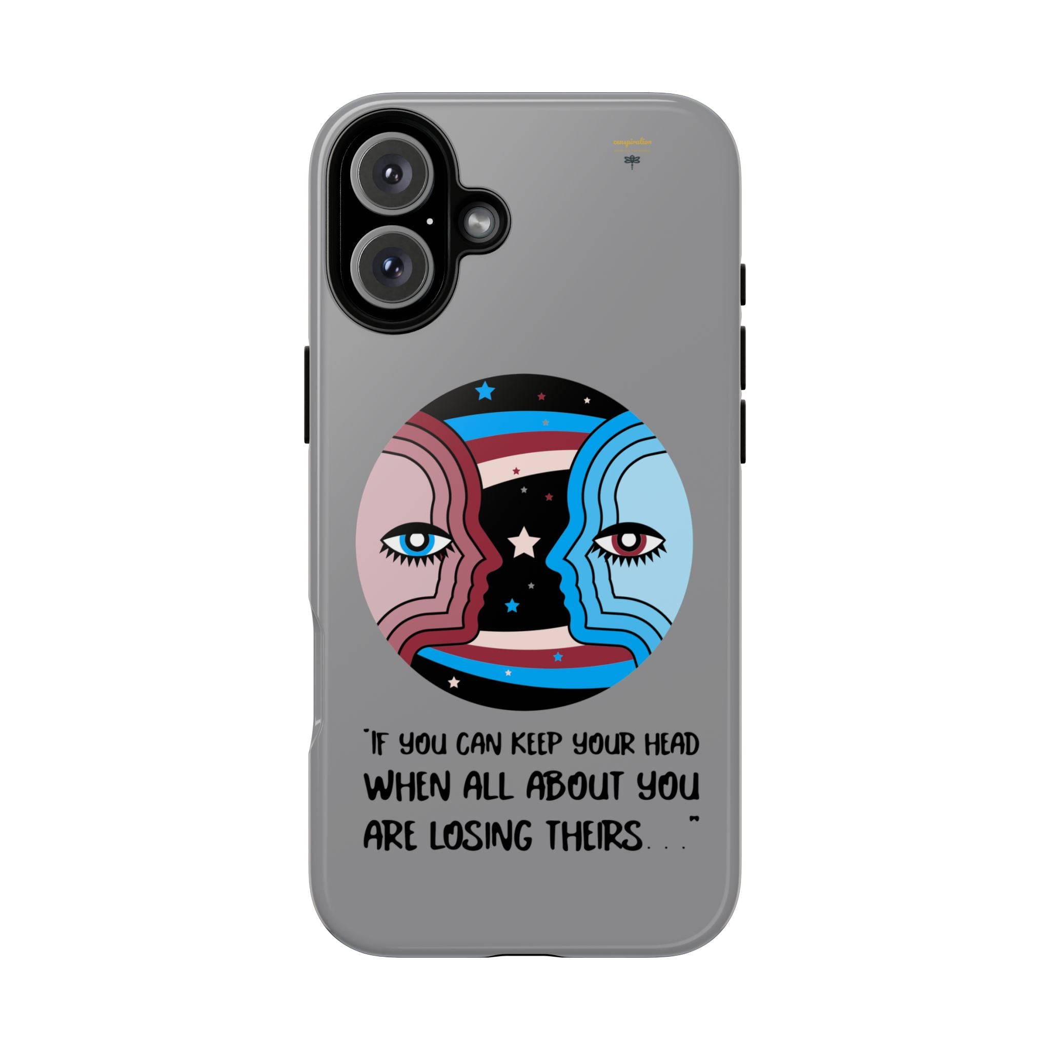 Inspirational Phone Case, Quote Phone Cover, Tough Phone Case, Motivational Cell Phone Accessory, Gift for Friends