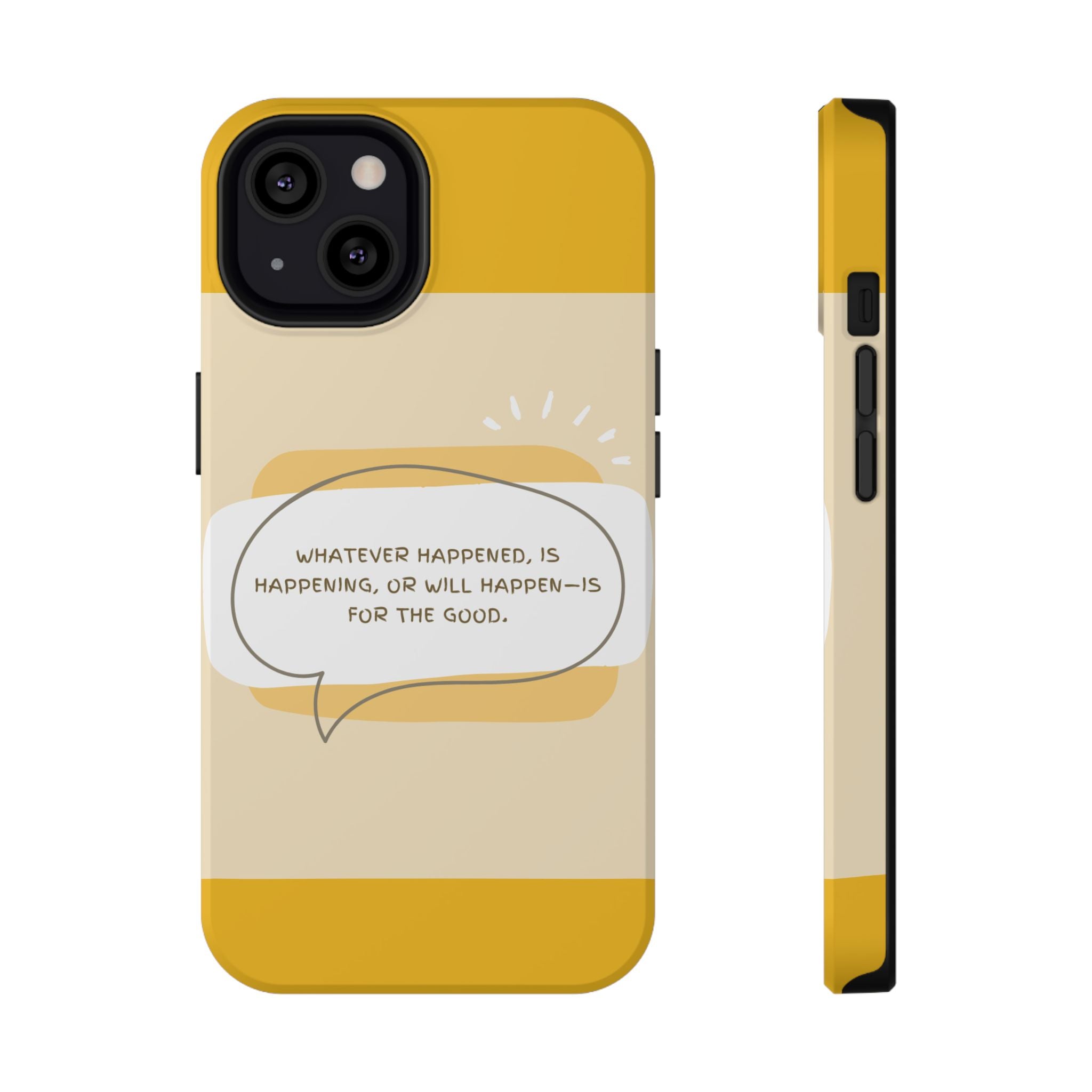 Optimistic Impact-Resistant Phone Case