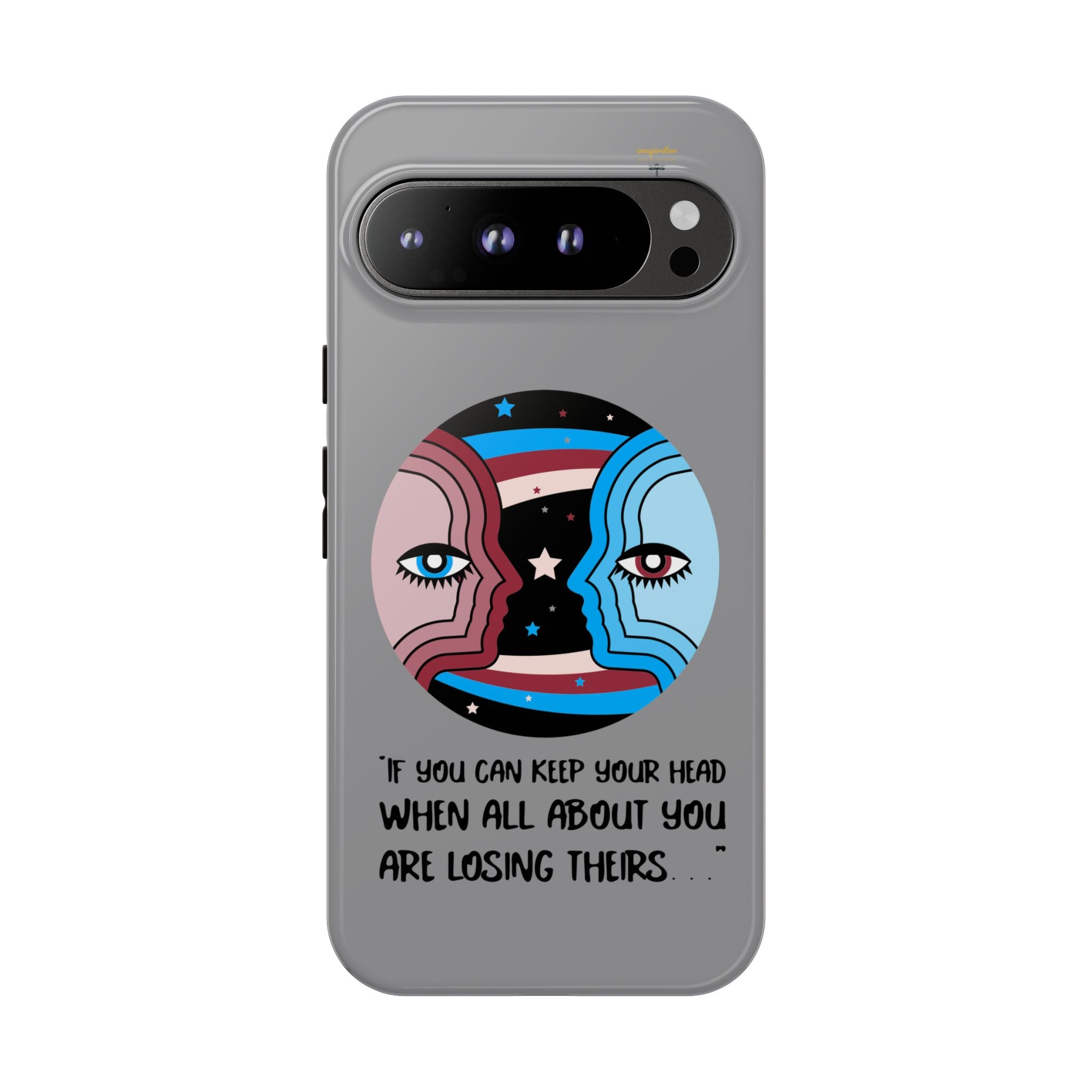 Inspirational Phone Case, Quote Phone Cover, Tough Phone Case, Motivational Cell Phone Accessory, Gift for Friends