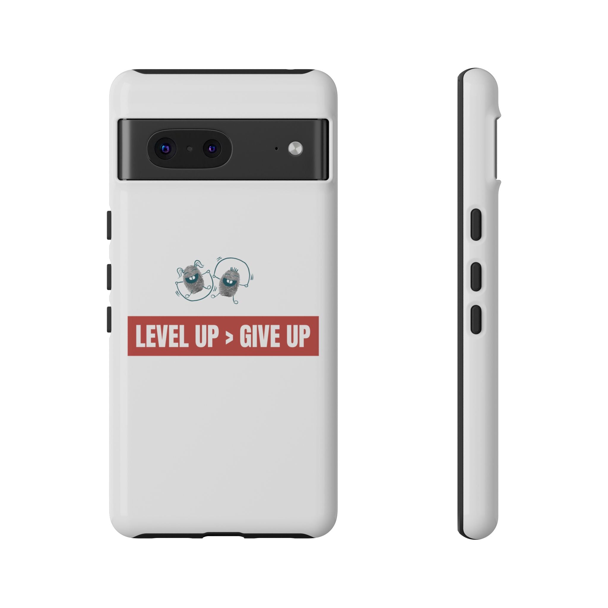 Tough Cases Phone Case, Motivational Gift for Gamers, Fitness Enthusiasts, Level Up Themed, Unique Phone Accessories, Work Hard Play Hard