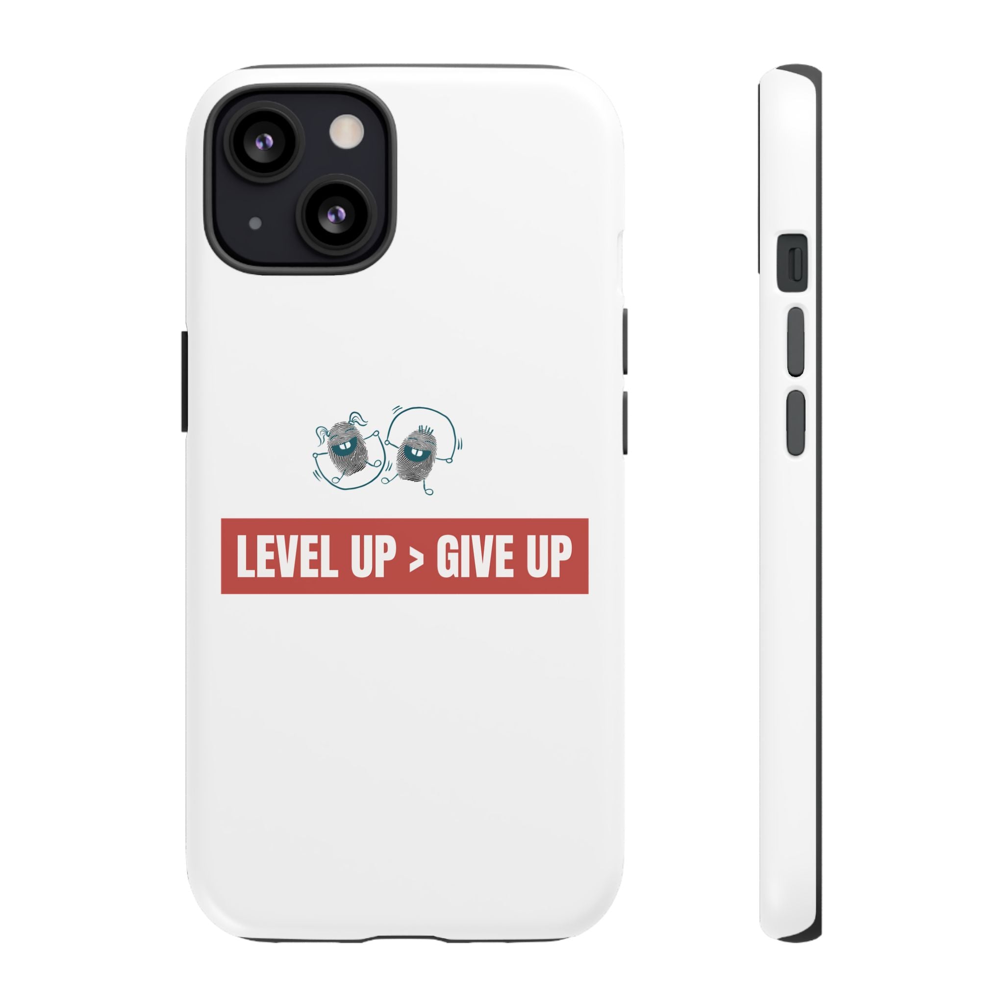 Tough Cases Phone Case, Motivational Gift for Gamers, Fitness Enthusiasts, Level Up Themed, Unique Phone Accessories, Work Hard Play Hard