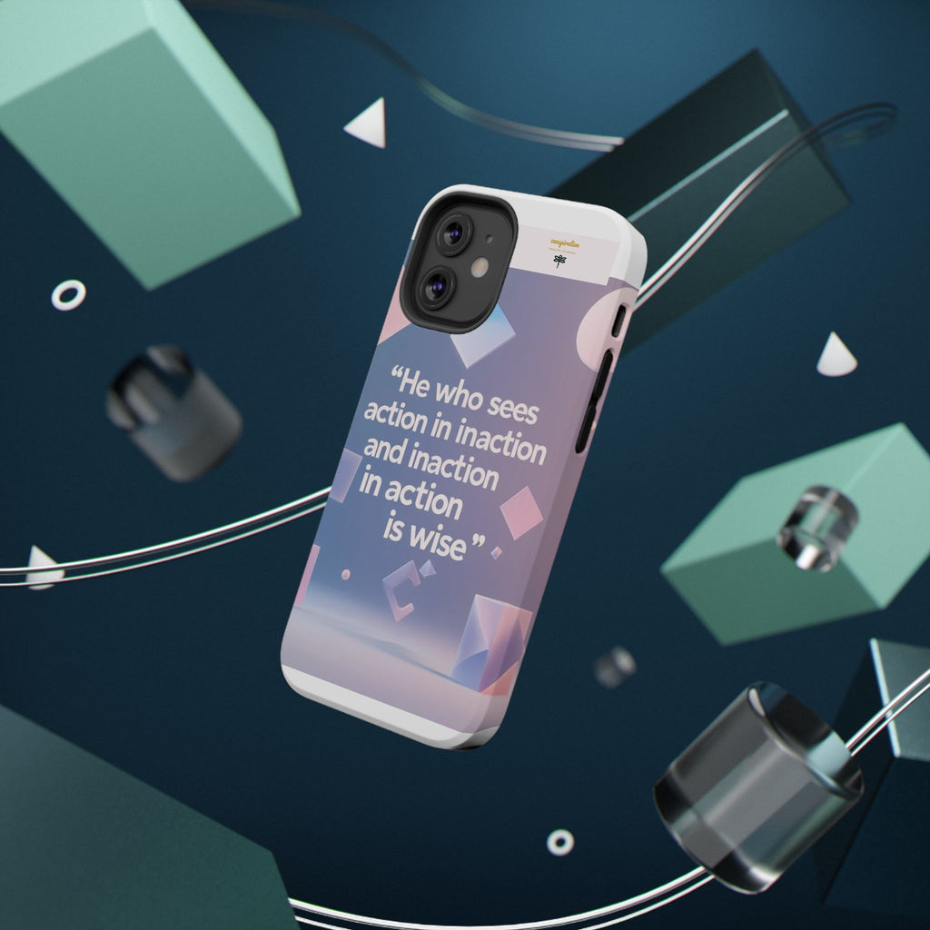 Inspirational Phone Case - Impact-Resistant Phone Cover, Motivational Gift, Quotes, Durable Phone Accessory, Unique Design