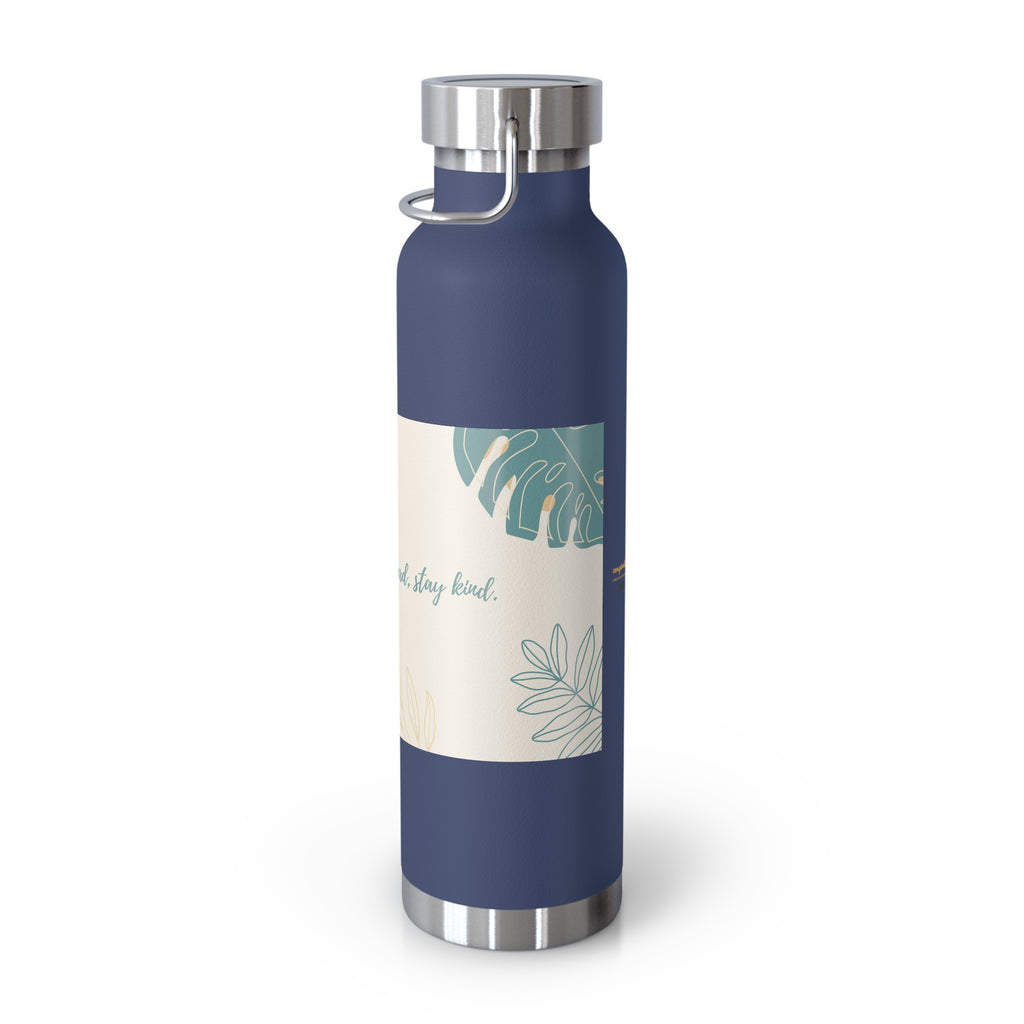 Inspirational Copper Vacuum Insulated Bottle, 22oz