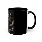 Cosmic Dreamer Coffee Mug - Inspirational Gift, Outer Space Design, Motivational Kitchenware, Perfect for Dreamers and Achievers