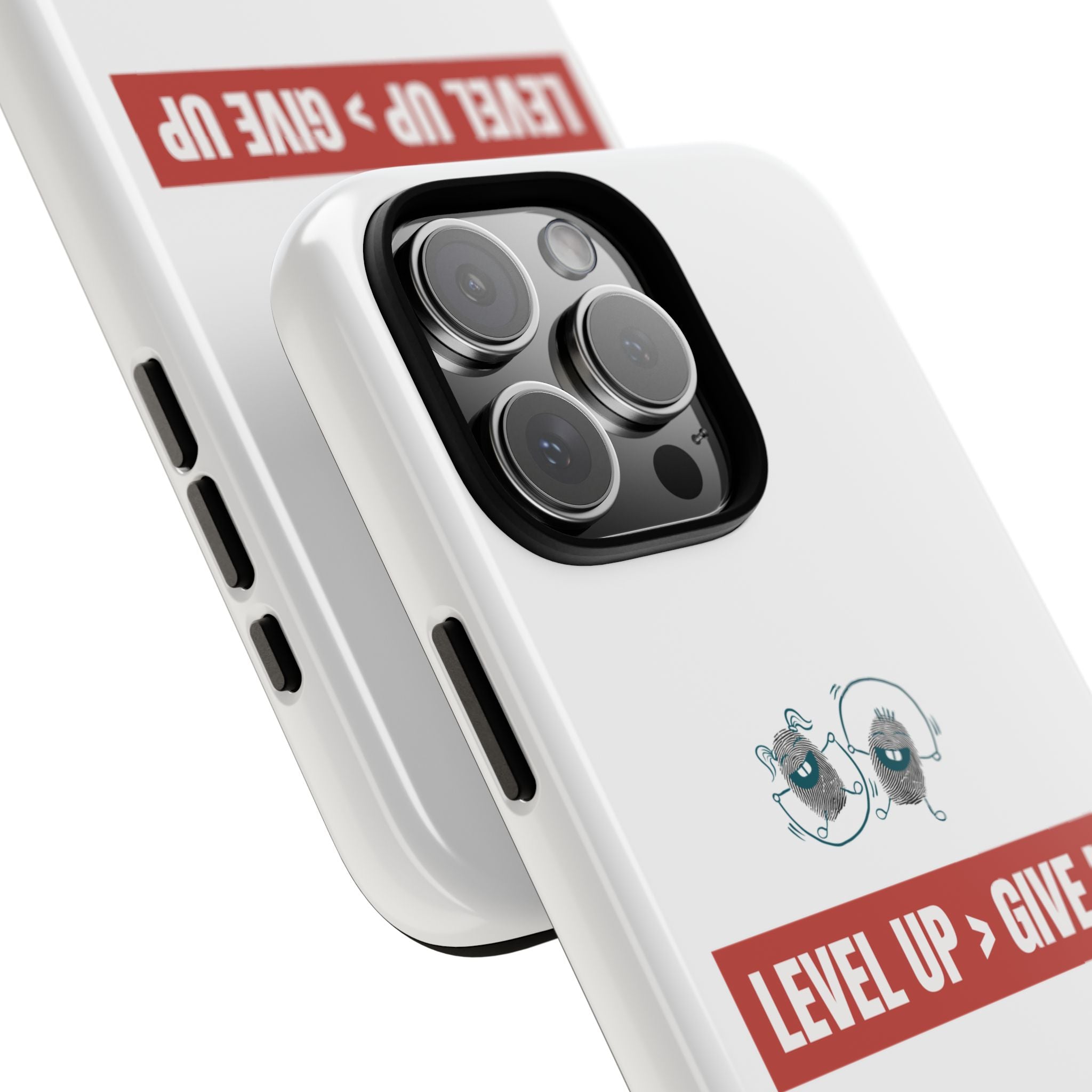 Tough Cases Phone Case, Motivational Gift for Gamers, Fitness Enthusiasts, Level Up Themed, Unique Phone Accessories, Work Hard Play Hard