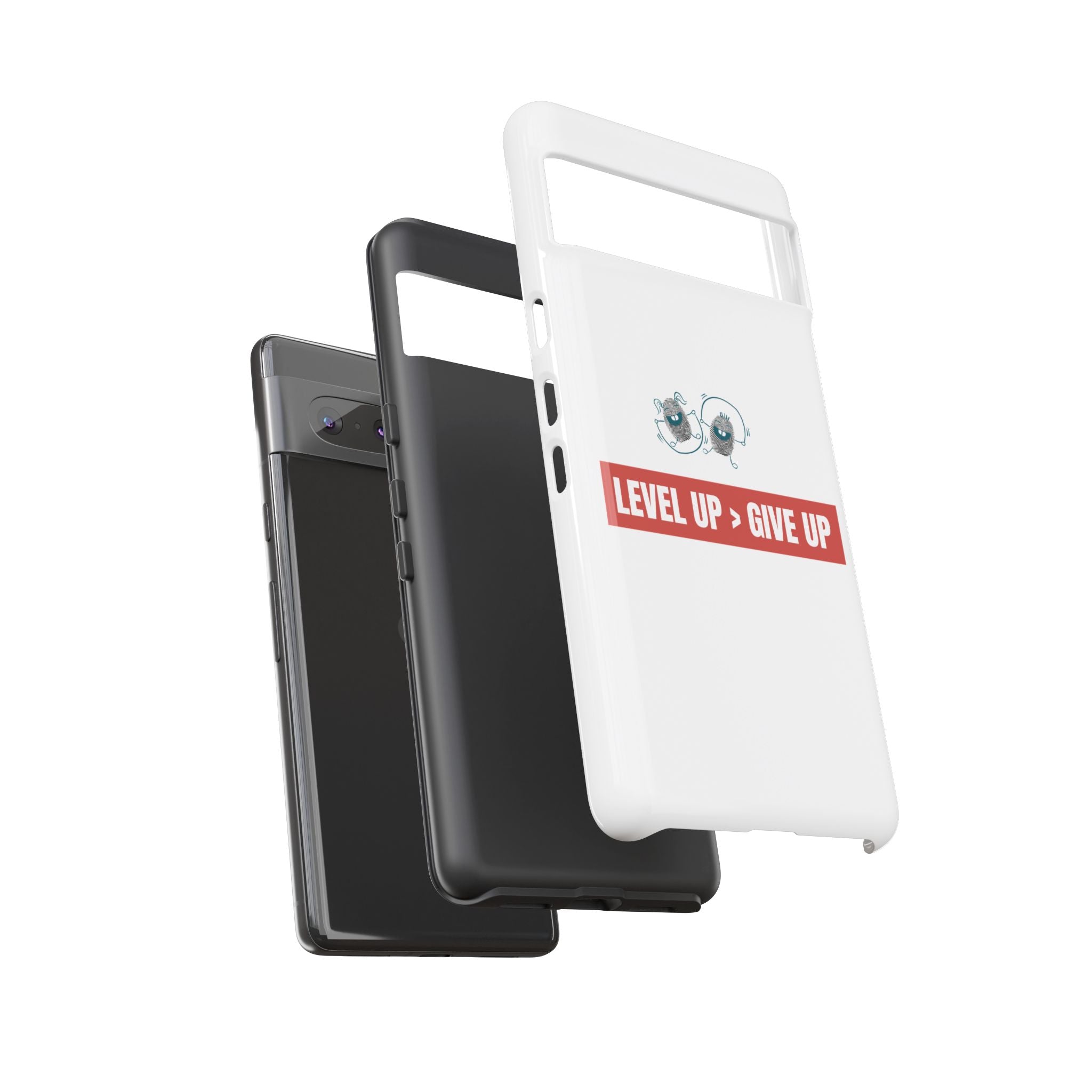 Tough Cases Phone Case, Motivational Gift for Gamers, Fitness Enthusiasts, Level Up Themed, Unique Phone Accessories, Work Hard Play Hard