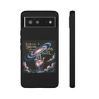 Dream-Inspired Phone Case, Inspirational Phone Cover, Galaxy Design Case, Unique Gift for Dreamers, Motivational Phone Accessory