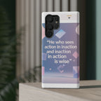 Inspirational Phone Case - Impact-Resistant Phone Cover, Motivational Gift, Quotes, Durable Phone Accessory, Unique Design