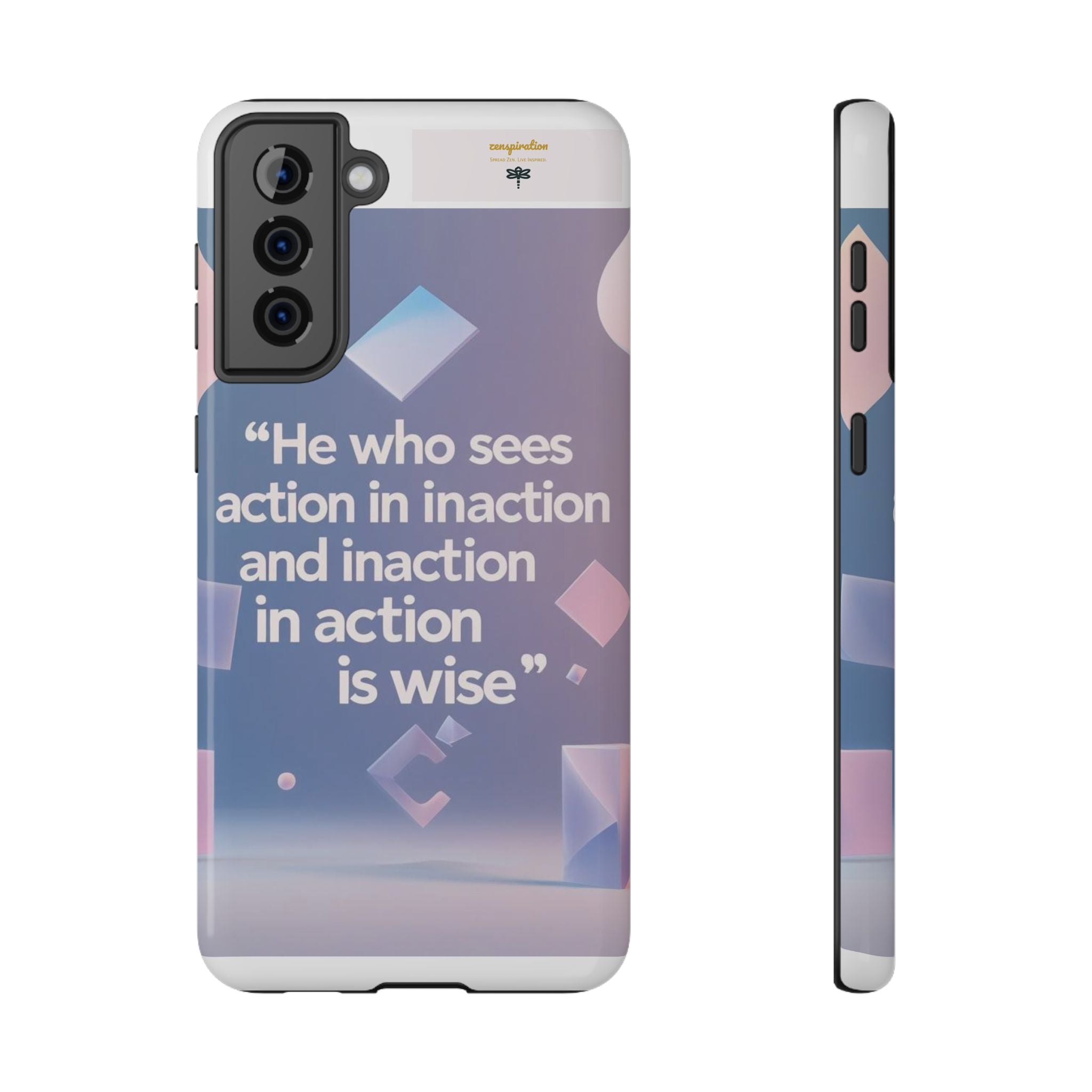 Inspirational Phone Case - Impact-Resistant Phone Cover, Motivational Gift, Quotes, Durable Phone Accessory, Unique Design