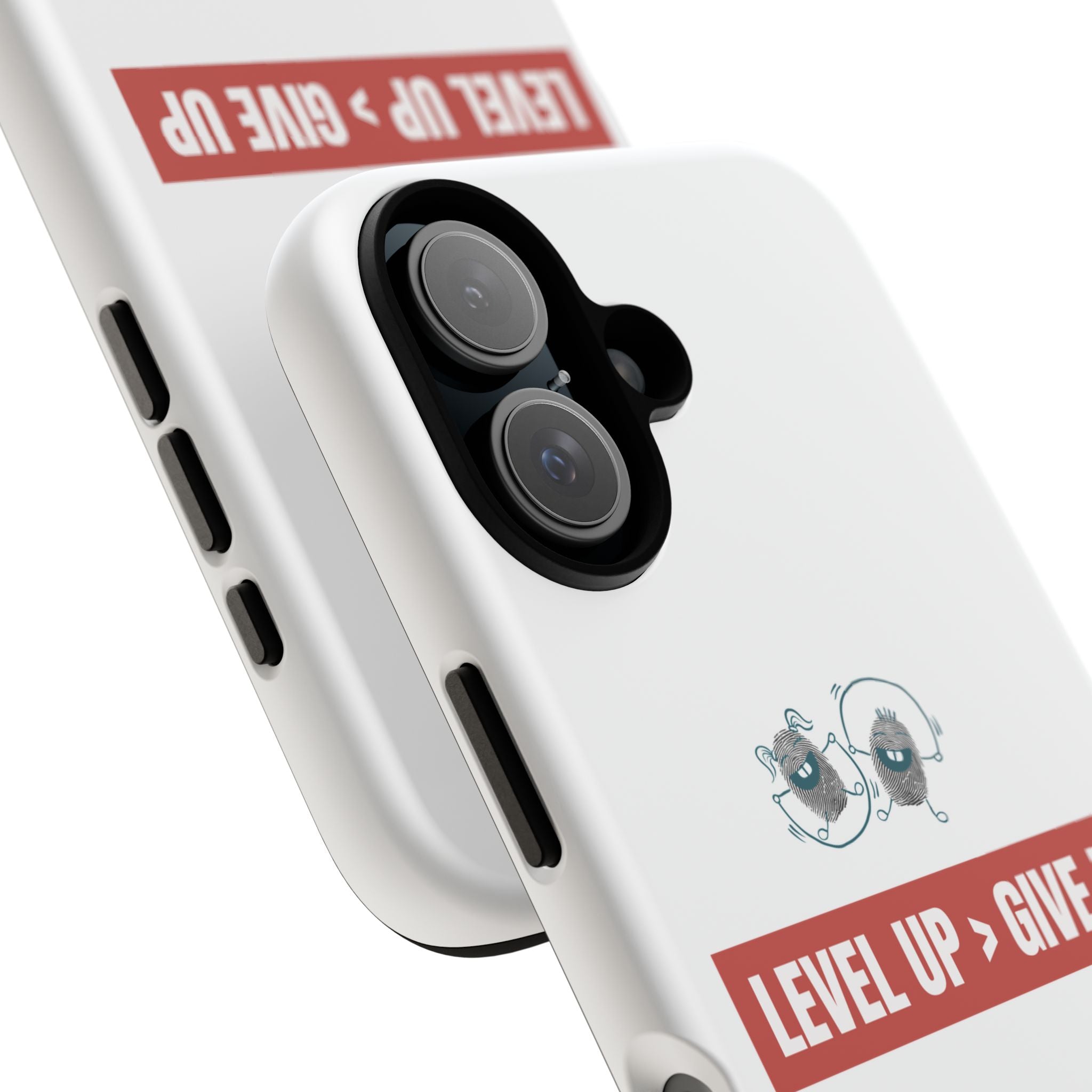 Tough Cases Phone Case, Motivational Gift for Gamers, Fitness Enthusiasts, Level Up Themed, Unique Phone Accessories, Work Hard Play Hard
