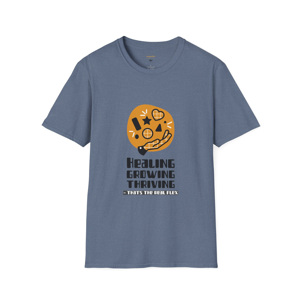 Healing Growth Unisex T-Shirt, Comfort Tee for Wellness