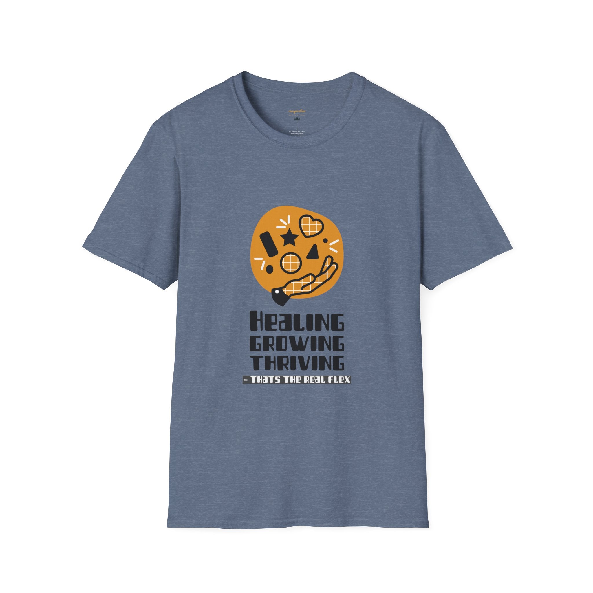 Healing Growth Unisex T-Shirt, Comfort Tee for Wellness