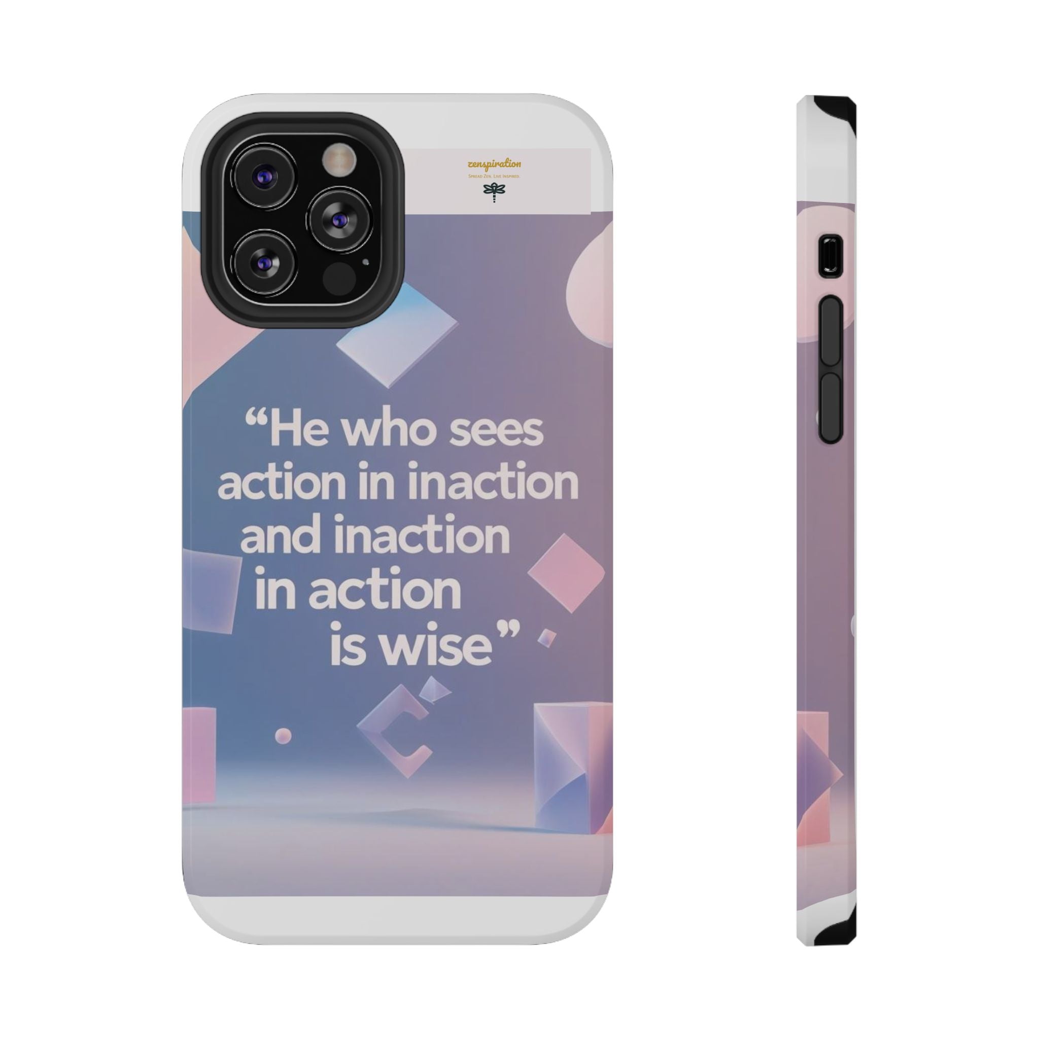 Inspirational Phone Case - Impact-Resistant Phone Cover, Motivational Gift, Quotes, Durable Phone Accessory, Unique Design