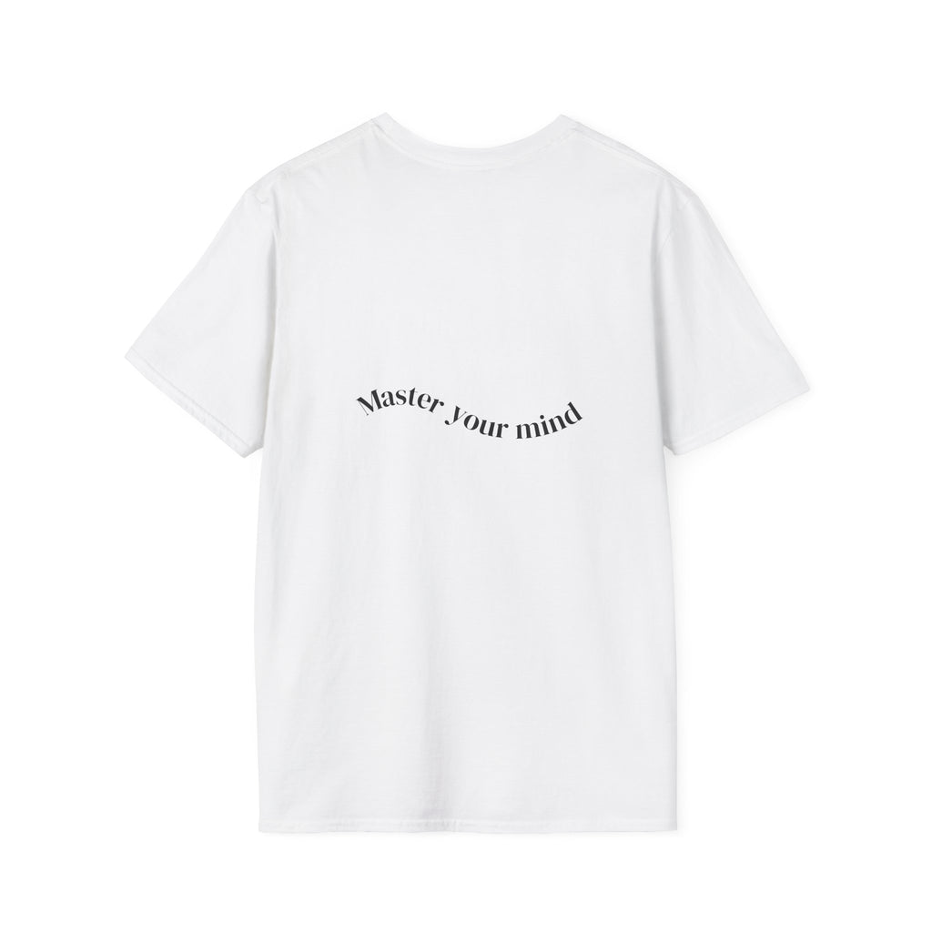Mindfulness Lotus T-Shirt | Unisex Softstyle Tee | Zen Gift for Wellness, Meditation, Yoga, Relaxation, Mindfulness Practice