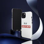 Tough Cases Phone Case, Motivational Gift for Gamers, Fitness Enthusiasts, Level Up Themed, Unique Phone Accessories, Work Hard Play Hard