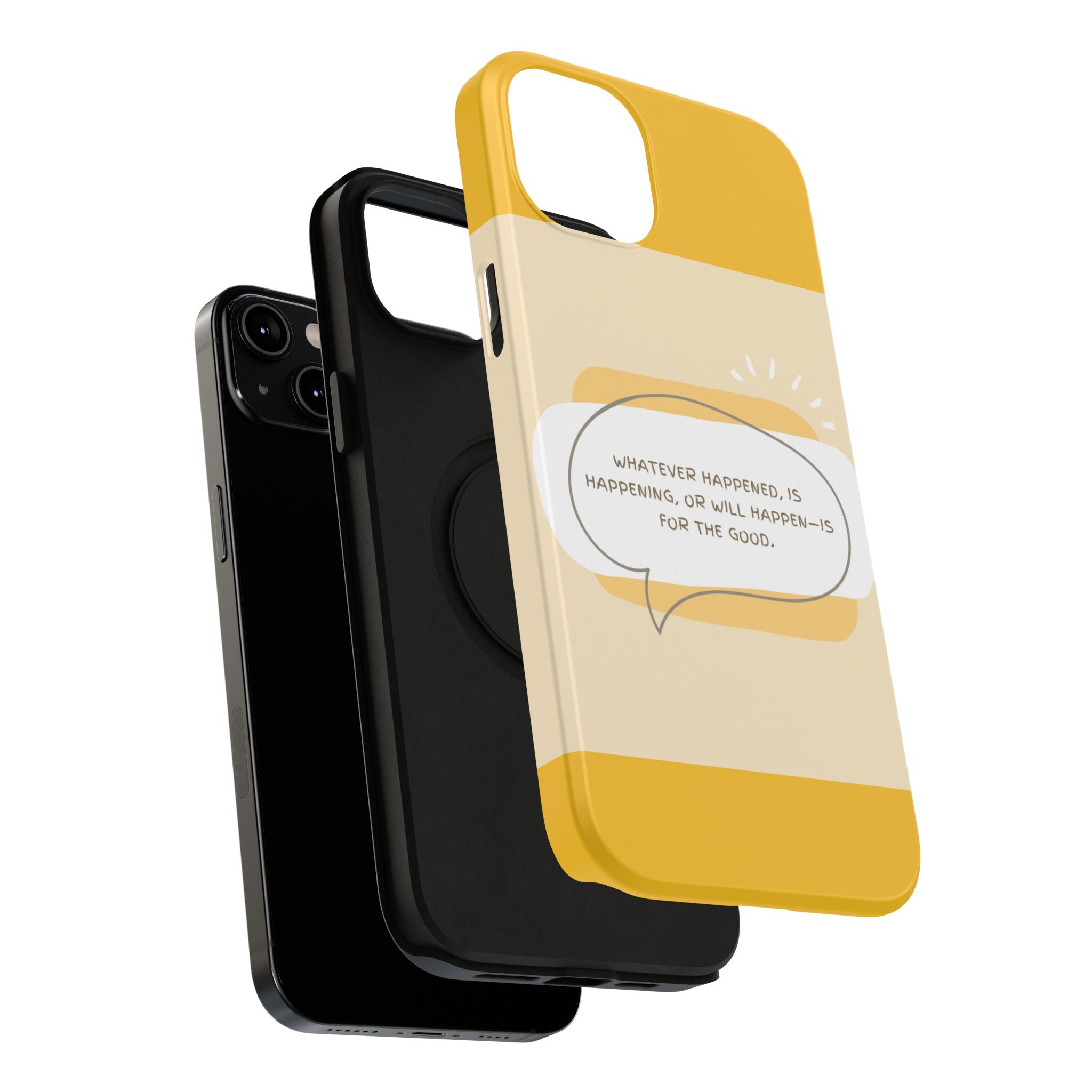 Optimistic Impact-Resistant Phone Case