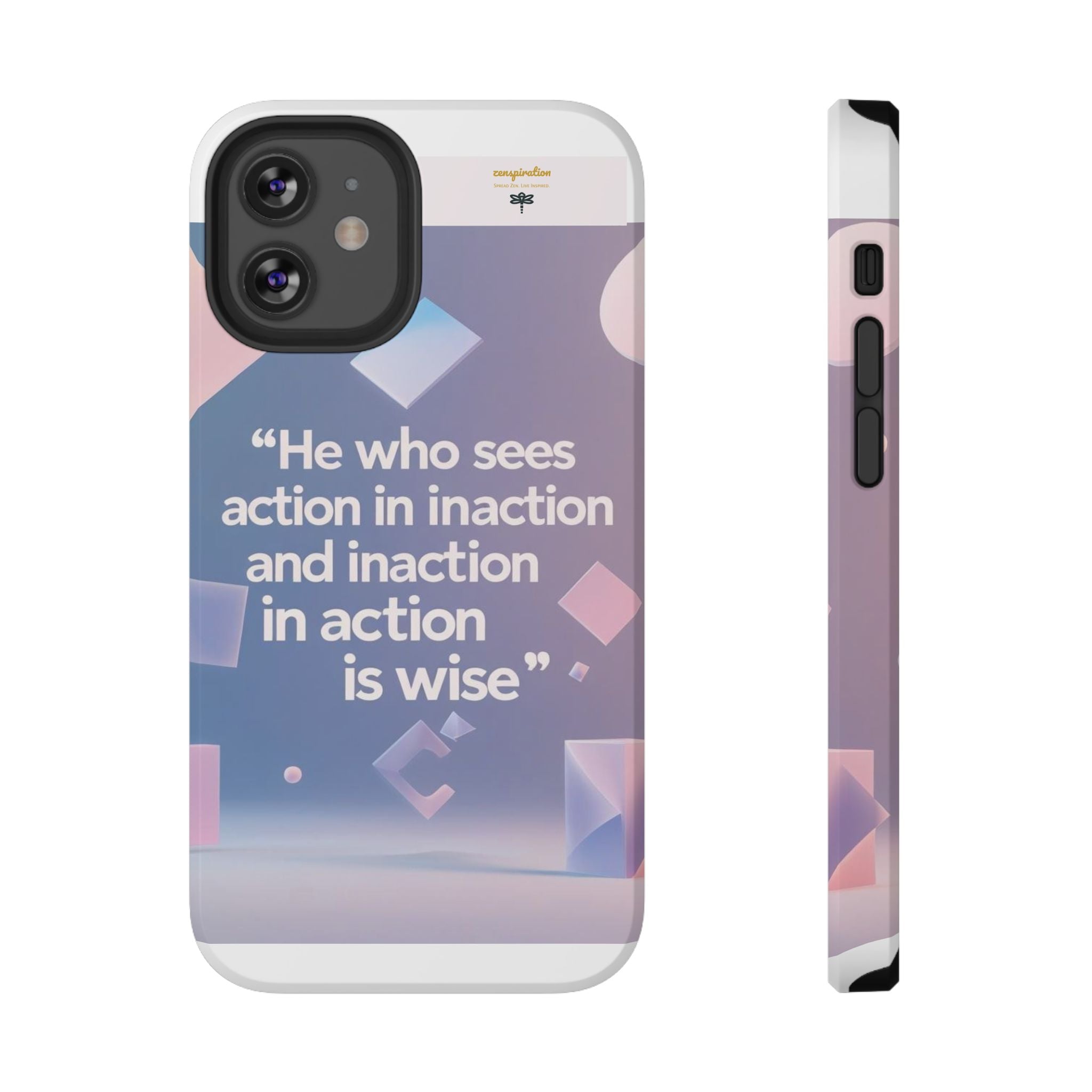 Inspirational Phone Case - Impact-Resistant Phone Cover, Motivational Gift, Quotes, Durable Phone Accessory, Unique Design