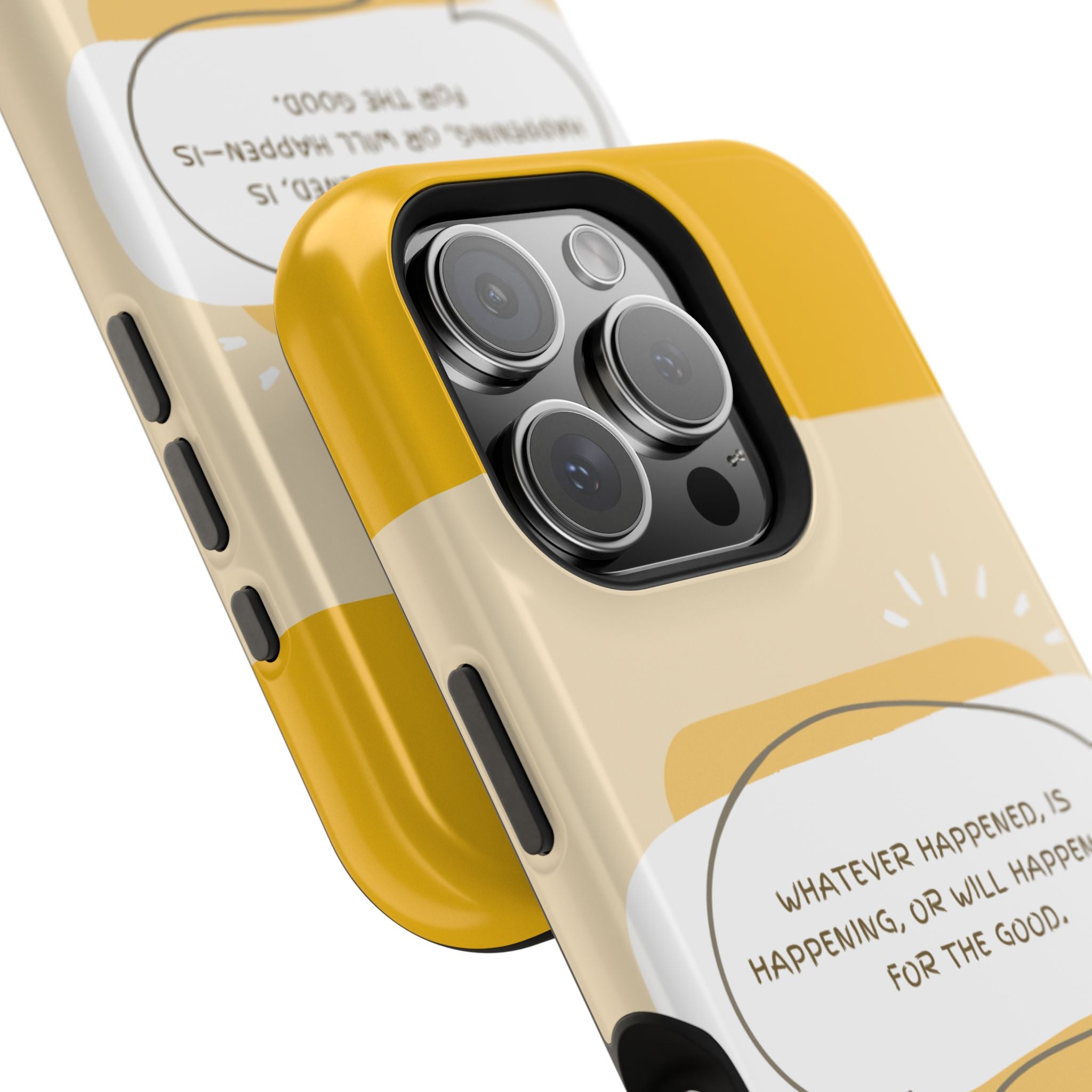 Optimistic Impact-Resistant Phone Case
