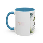 Motivational Coffee Mug, Inspirational Server Gift, Cozy Home Decor, Office Cup, Nature-Themed Beverage Holder