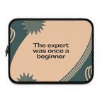 Inspirational Laptop Sleeve, Motivational Tech Accessory, Perfect Gift for Students, Professionals, Remote Workers, Teaching Tools