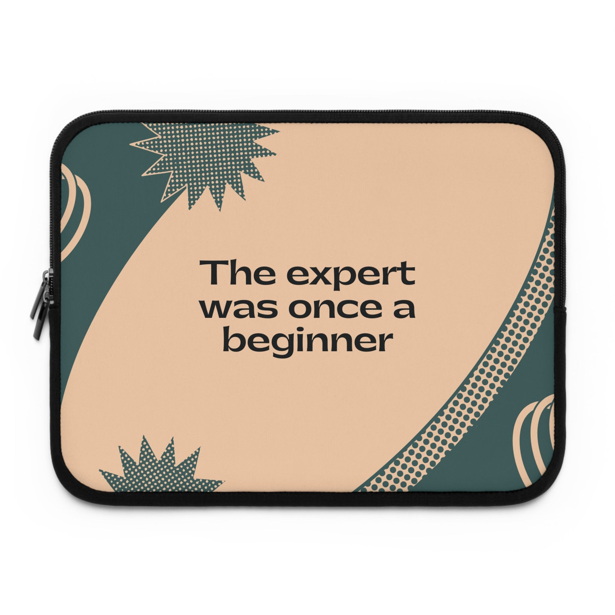 Inspirational Laptop Sleeve, Motivational Tech Accessory, Perfect Gift for Students, Professionals, Remote Workers, Teaching Tools