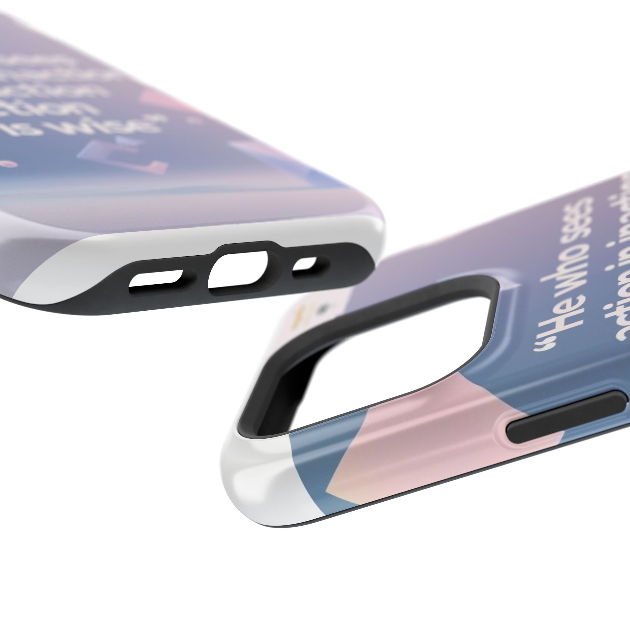 Inspirational Phone Case - Impact-Resistant Phone Cover, Motivational Gift, Quotes, Durable Phone Accessory, Unique Design