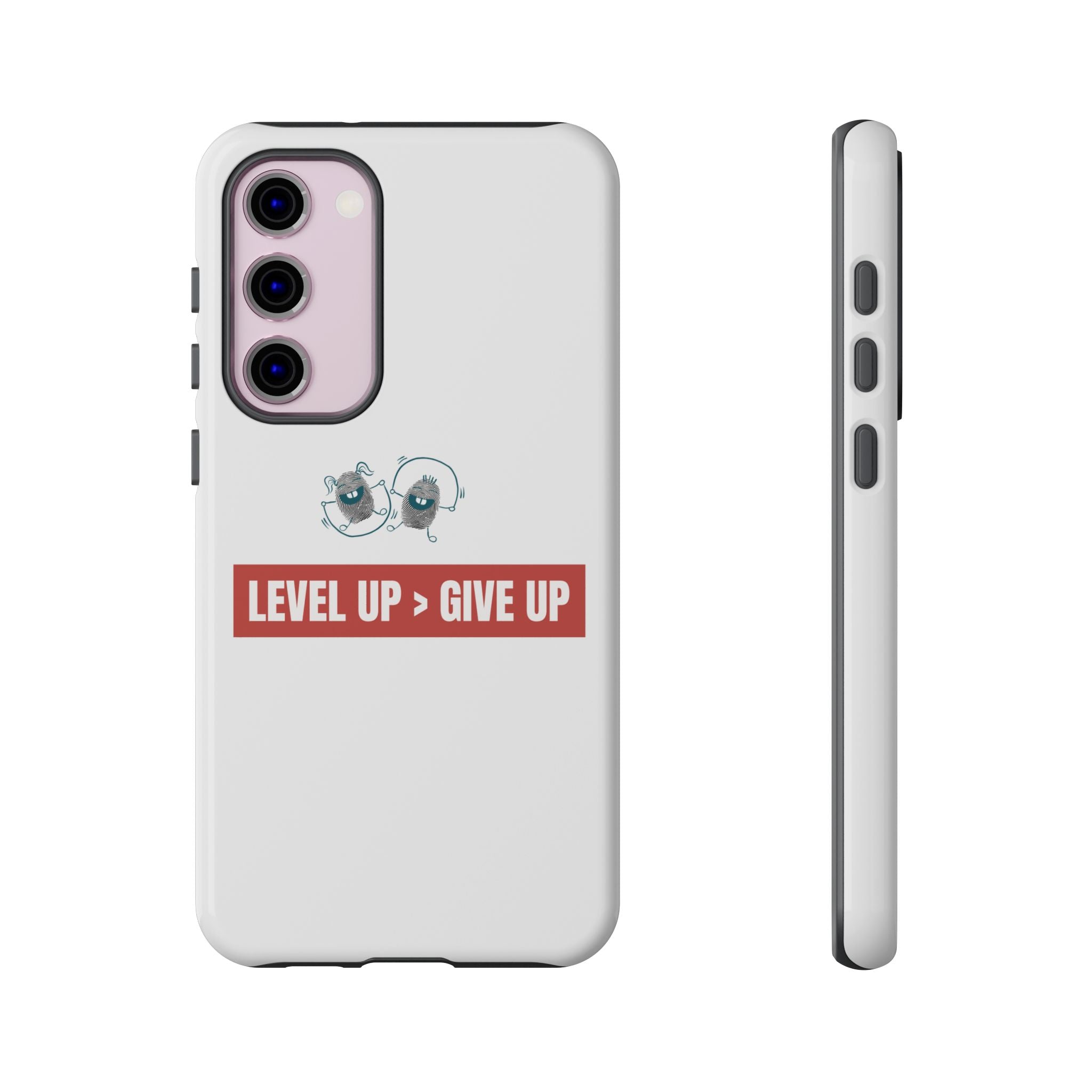 Tough Cases Phone Case, Motivational Gift for Gamers, Fitness Enthusiasts, Level Up Themed, Unique Phone Accessories, Work Hard Play Hard