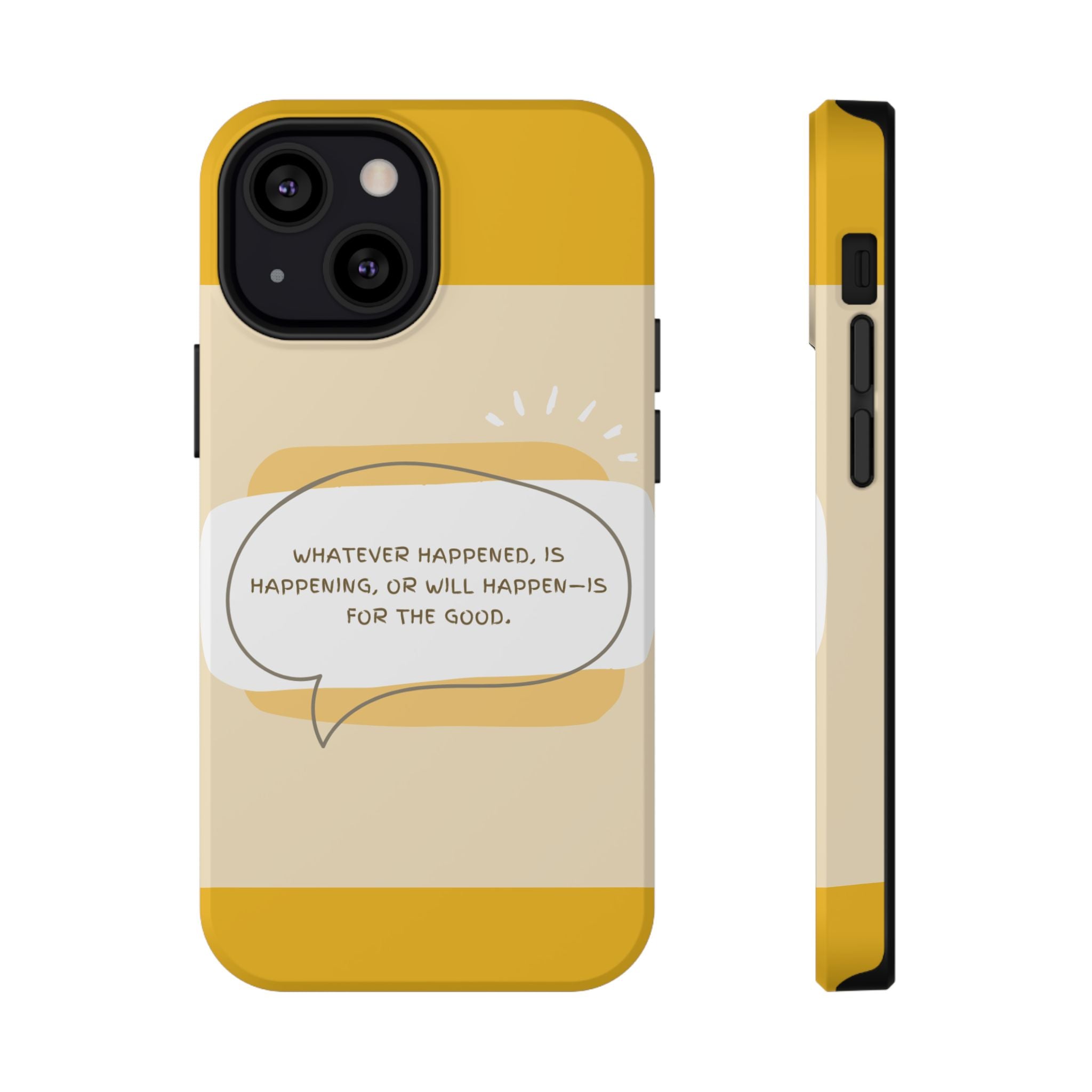 Optimistic Impact-Resistant Phone Case