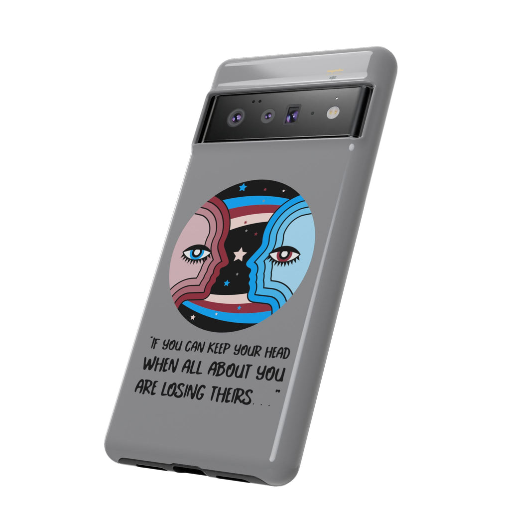 Inspirational Phone Case, Quote Phone Cover, Tough Phone Case, Motivational Cell Phone Accessory, Gift for Friends