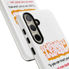 Tough Cases iPhone Case, Inspirational Phone Cover, Motivational Case, Self-Trust Gift, Unique Phone Accessory