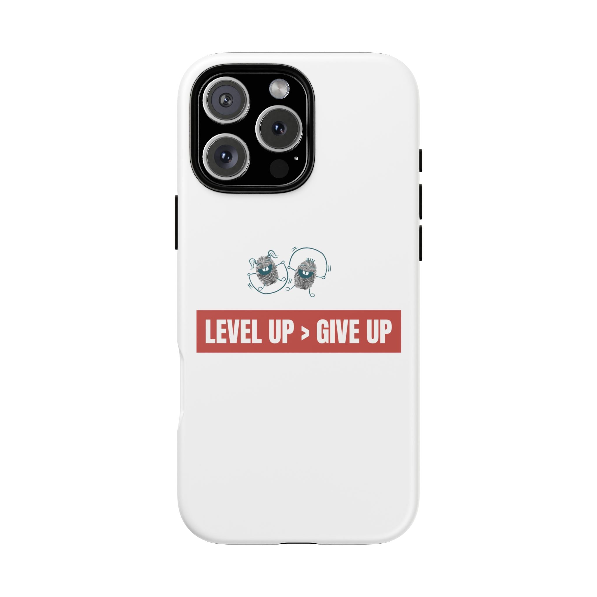 Tough Cases Phone Case, Motivational Gift for Gamers, Fitness Enthusiasts, Level Up Themed, Unique Phone Accessories, Work Hard Play Hard