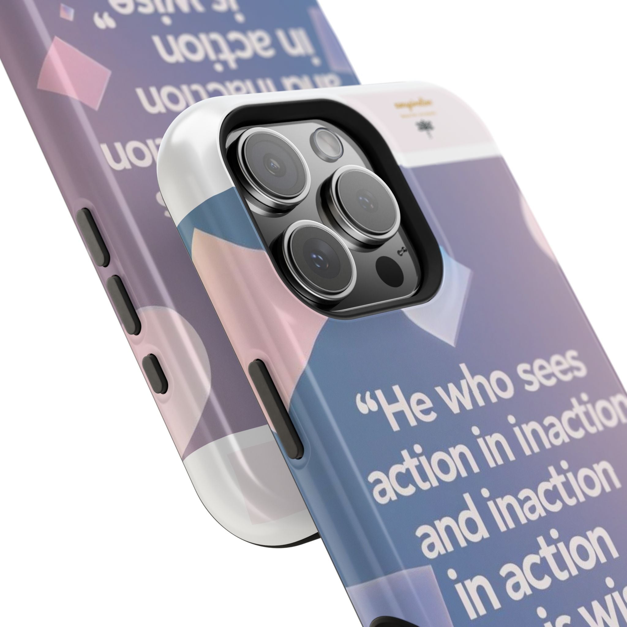 Inspirational Phone Case - Impact-Resistant Phone Cover, Motivational Gift, Quotes, Durable Phone Accessory, Unique Design
