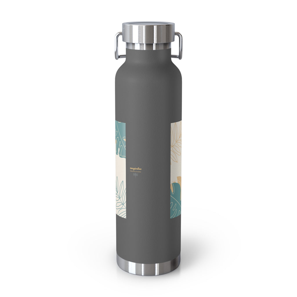 Inspirational Copper Vacuum Insulated Bottle, 22oz