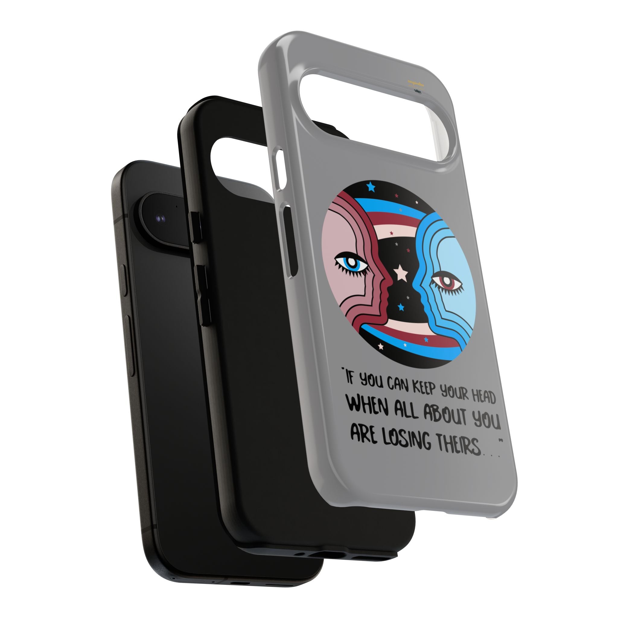 Inspirational Phone Case, Quote Phone Cover, Tough Phone Case, Motivational Cell Phone Accessory, Gift for Friends