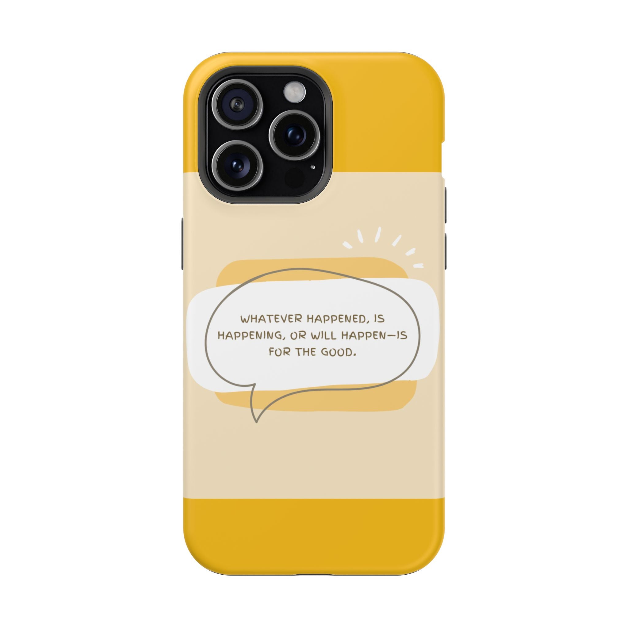Optimistic Impact-Resistant Phone Case