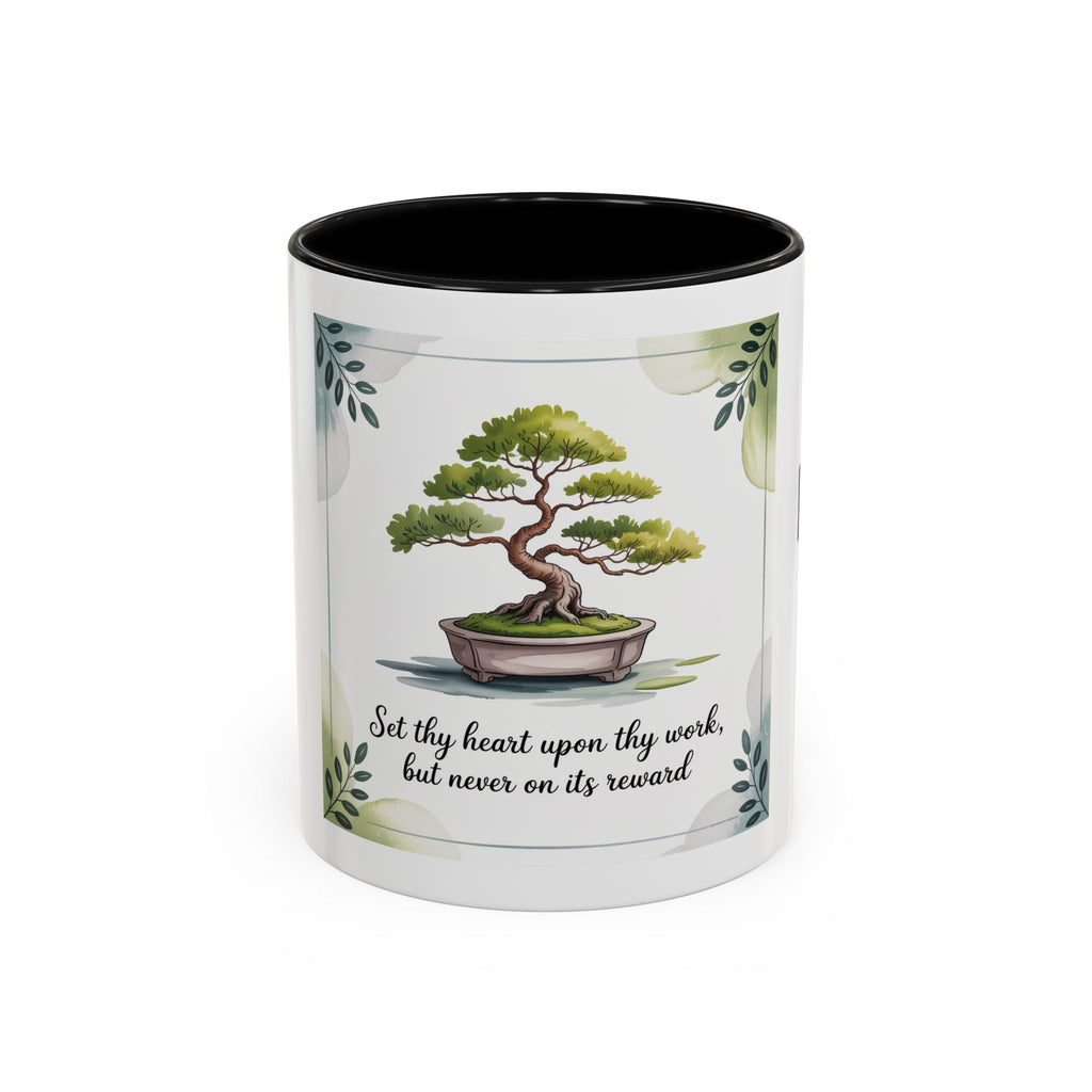 Motivational Coffee Mug, Inspirational Server Gift, Cozy Home Decor, Office Cup, Nature-Themed Beverage Holder