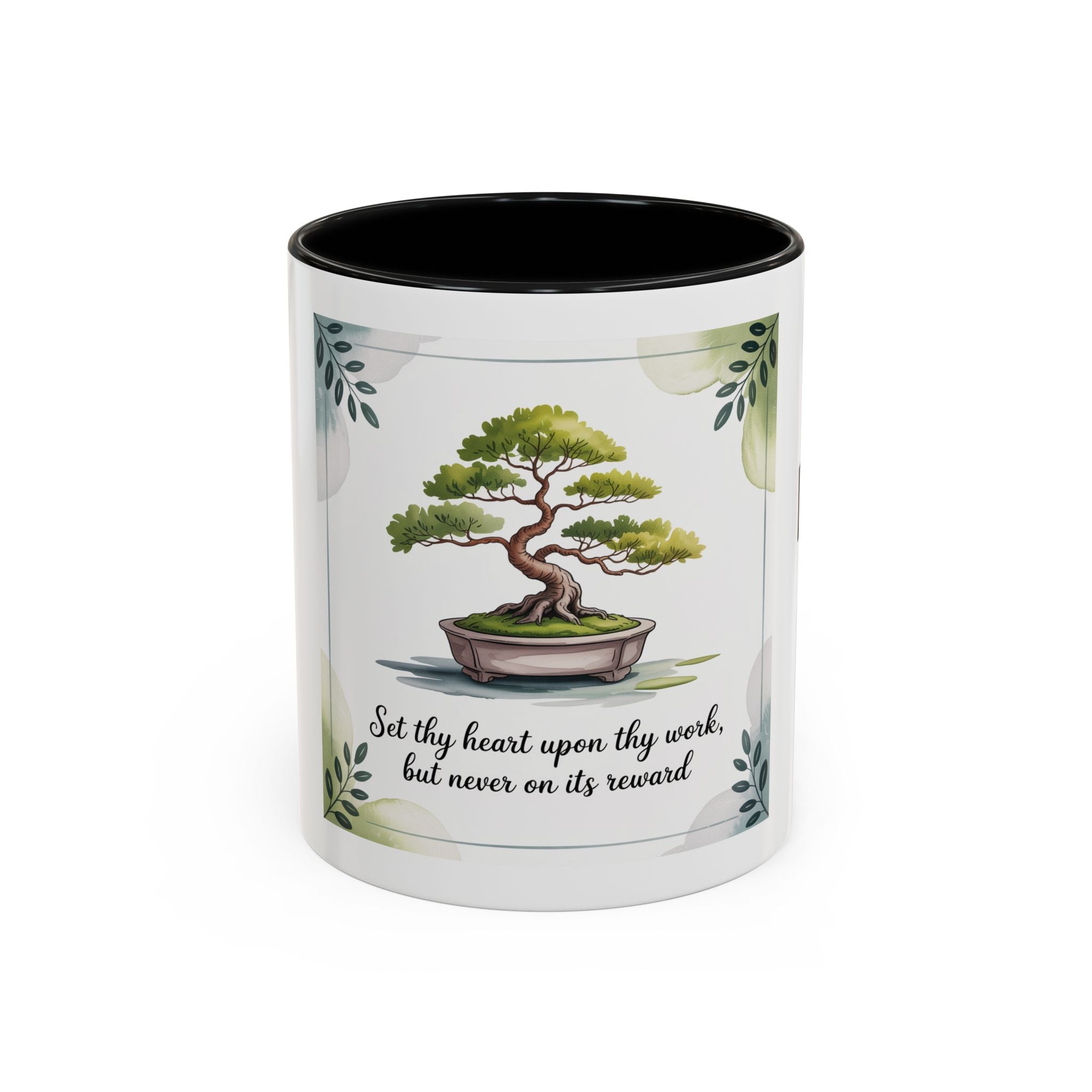 Motivational Coffee Mug, Inspirational Server Gift, Cozy Home Decor, Office Cup, Nature-Themed Beverage Holder