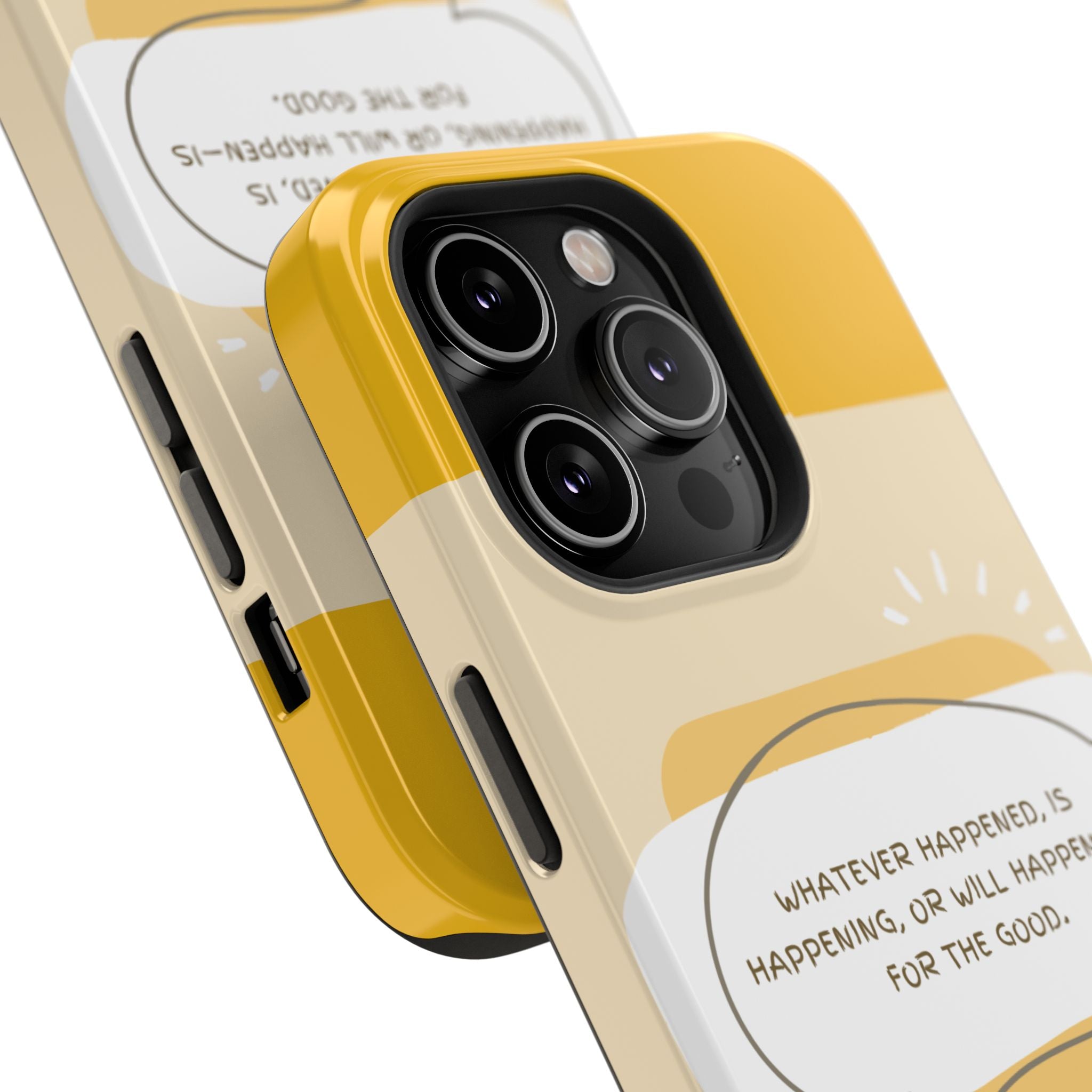 Optimistic Impact-Resistant Phone Case