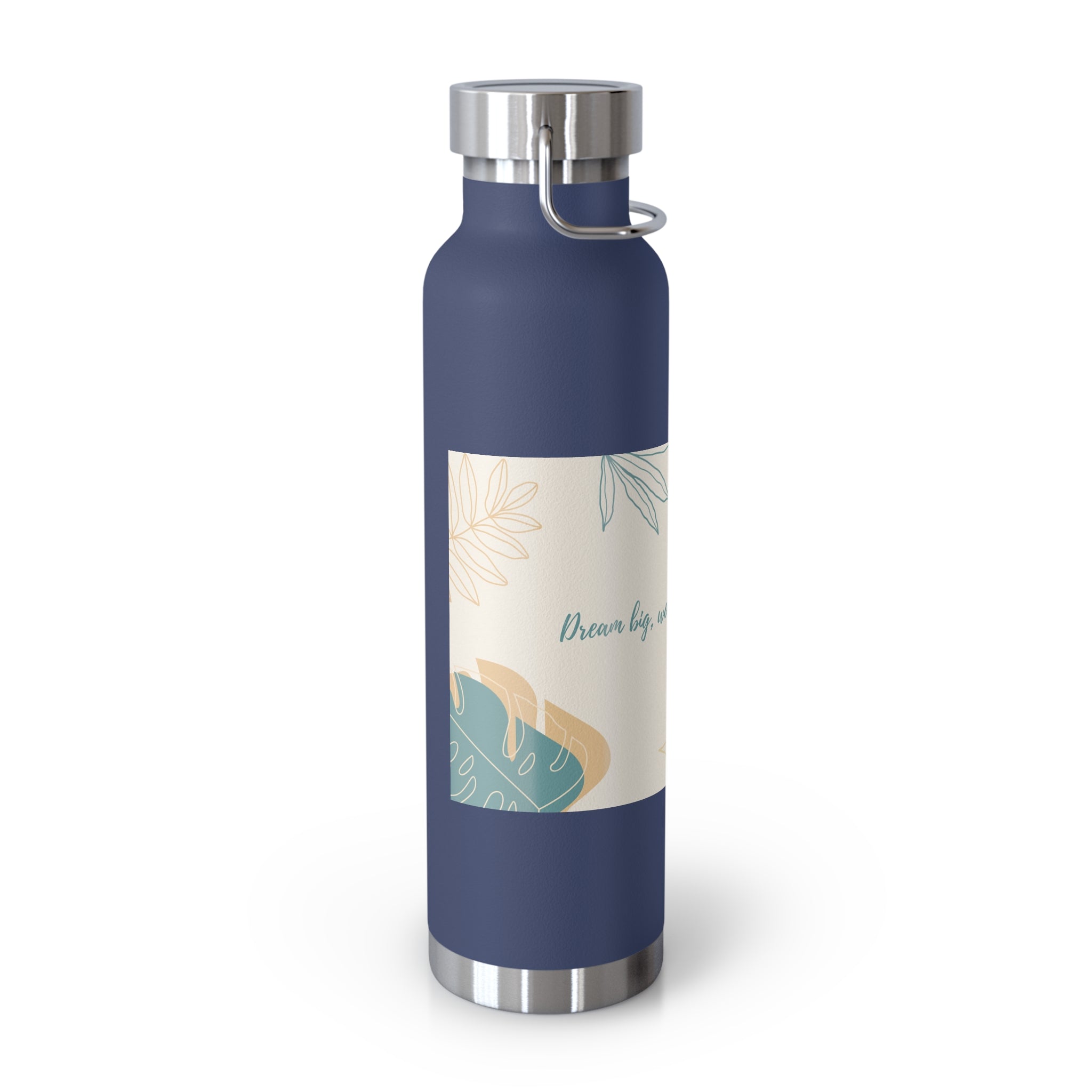 Inspirational Copper Vacuum Insulated Bottle, 22oz
