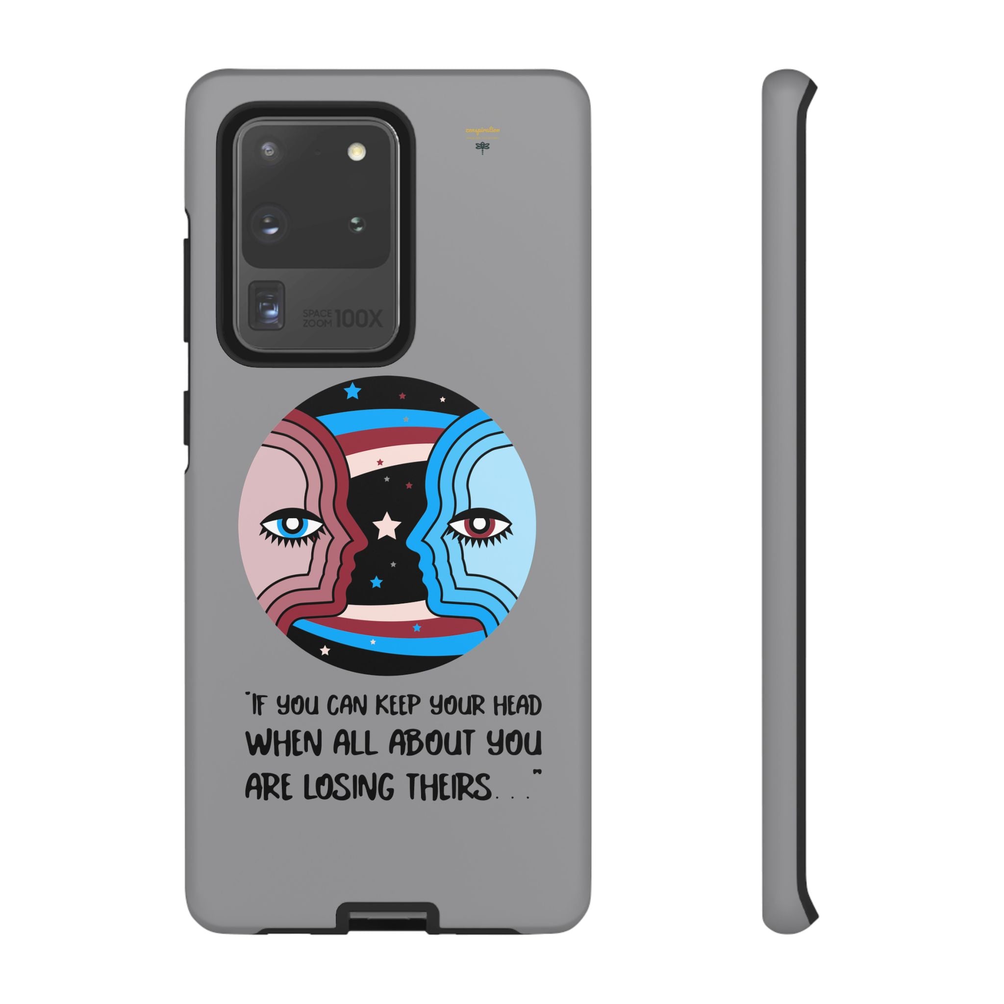 Inspirational Phone Case, Quote Phone Cover, Tough Phone Case, Motivational Cell Phone Accessory, Gift for Friends