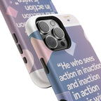 Inspirational Phone Case - Impact-Resistant Phone Cover, Motivational Gift, Quotes, Durable Phone Accessory, Unique Design