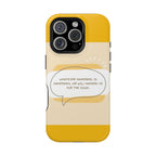 Optimistic Impact-Resistant Phone Case