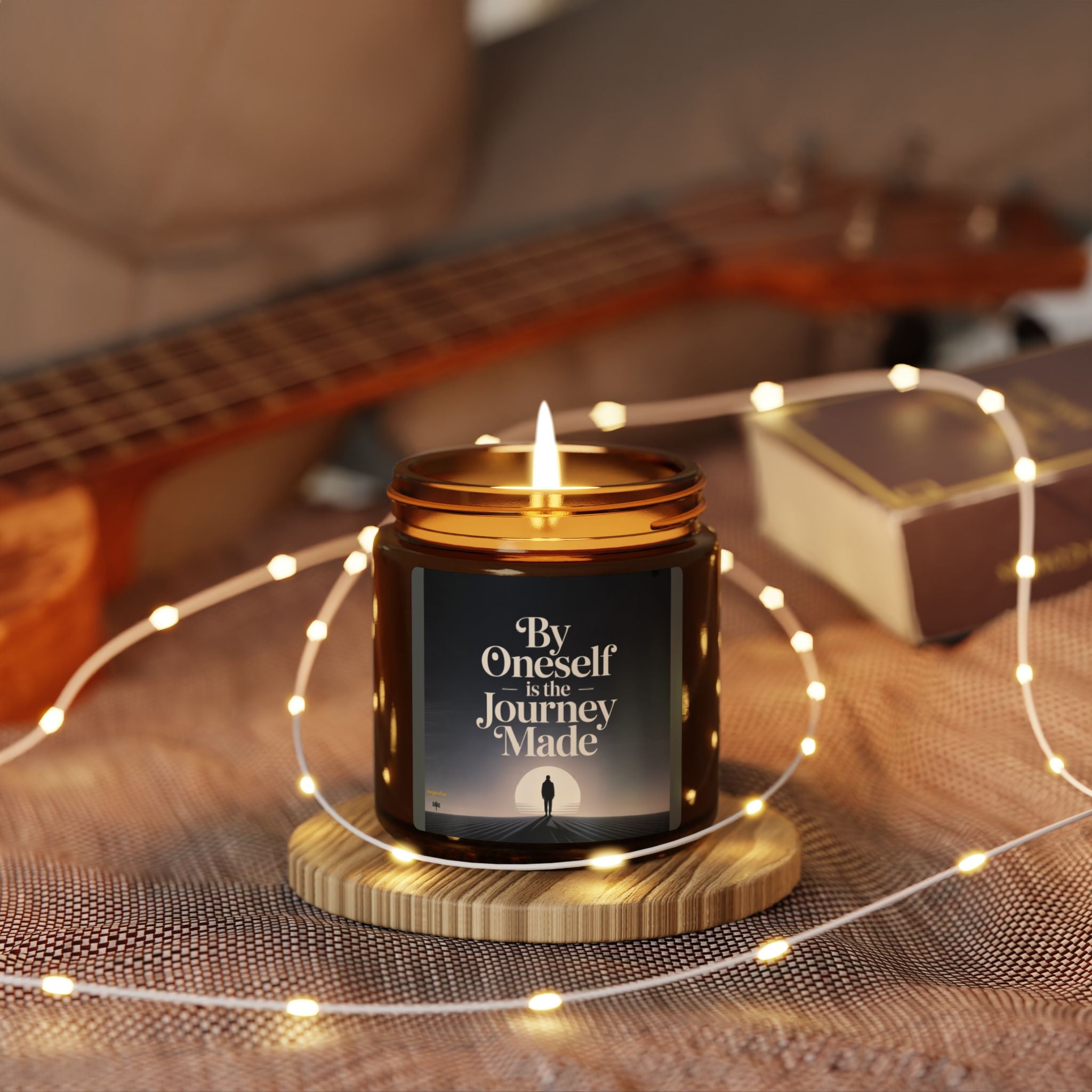 Inspirational Scented Soy Candle, Relaxing Home Decor, Self-Care Gift, Ambience Enhancer, Mindfulness Candle, Gift for Her