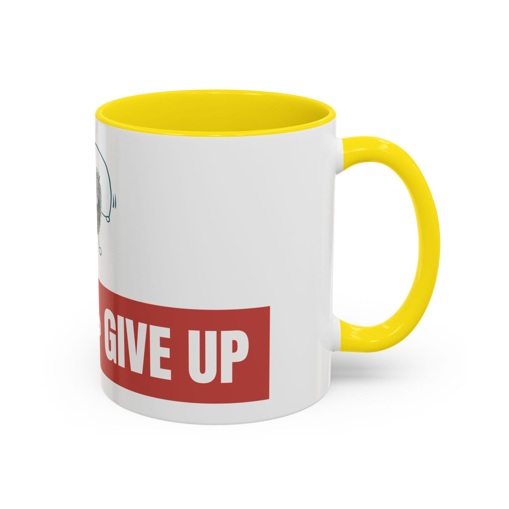 Motivational Accent Coffee Mug, Inspirational Gift for Friends, Office Mug, Positive Thinking, Encourage Success, Funny Coffee Cup